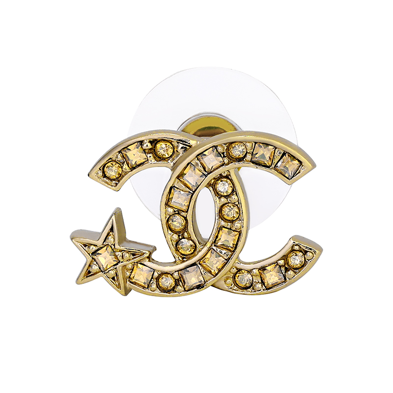 Золотые серьги-гвоздики для женщин CHANEL, золото
Золотые серьги-гвоздики для женщин CHANEL, золото
