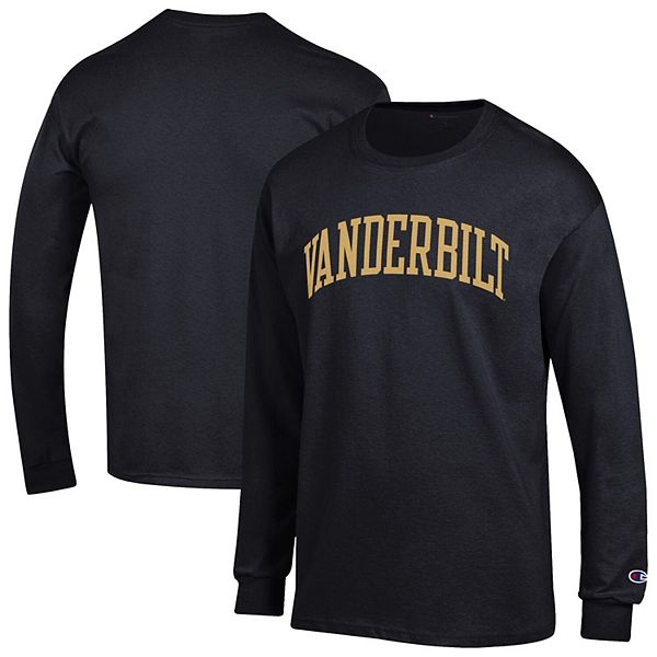 Мужская черная футболка vanderbilt commodores basic arch с длинным рукавом Champion
Мужская черная футболка vanderbilt commodores basic arch с длинным рукавом Champion