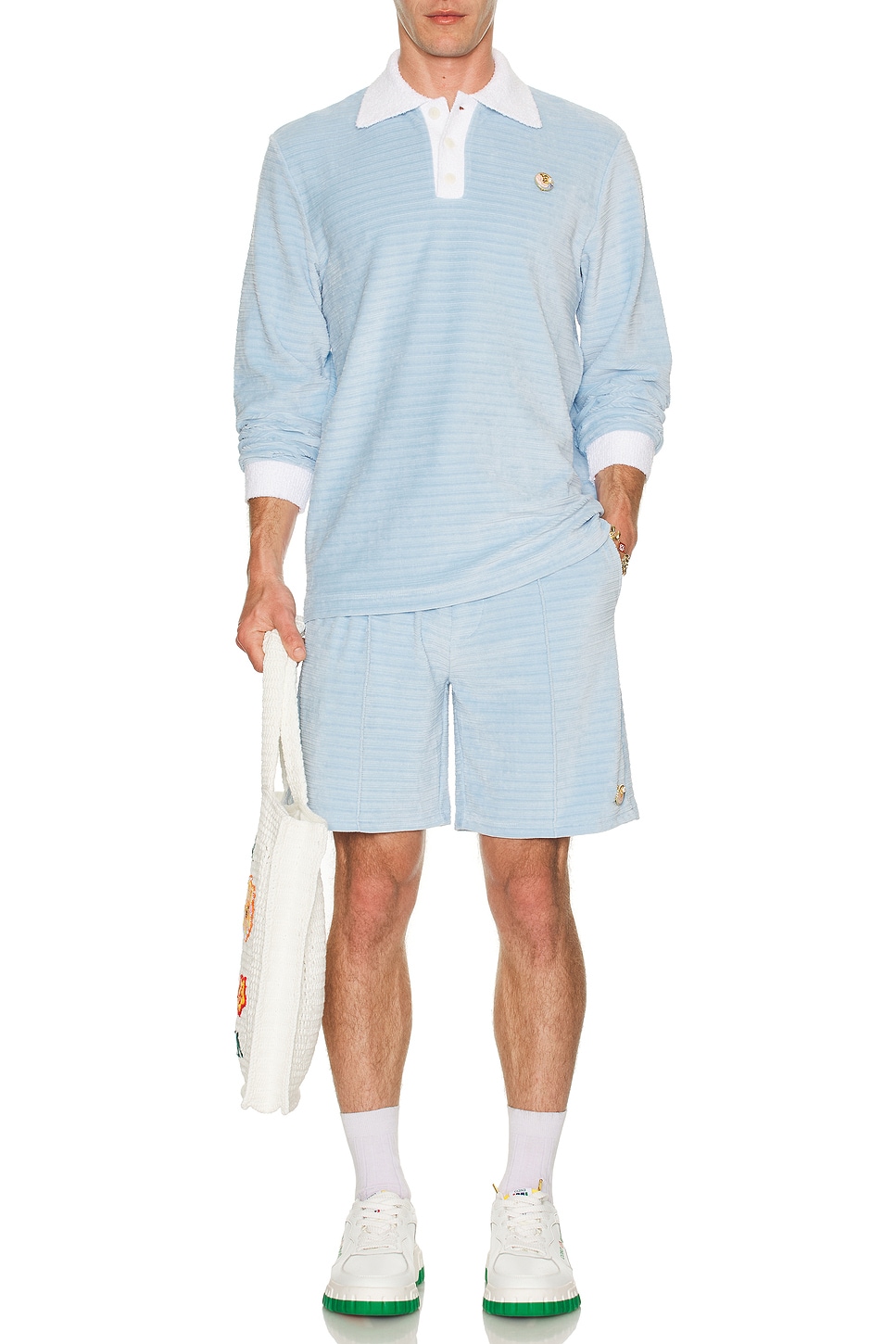 Вельветовые шорты со складками Casablanca, Blue
Вельветовые шорты со складками Casablanca, Blue