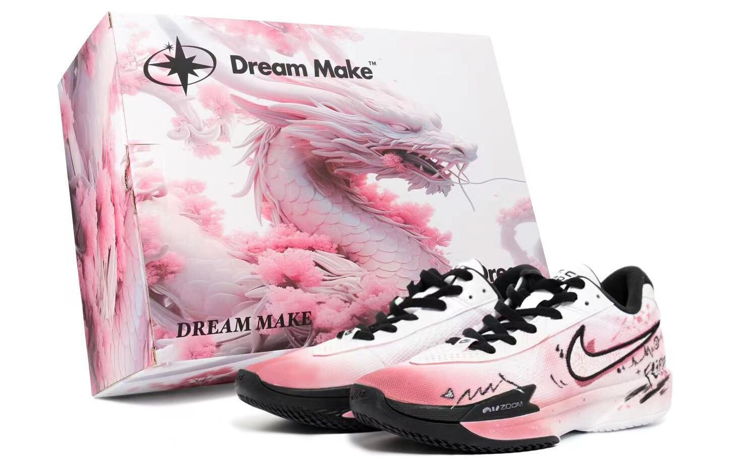 Баскетбольные кроссовки Air Zoom GT Cut Academy унисекс с низким верхом, белые/розовые/черные Nike
Баскетбольные кроссовки Air Zoom GT Cut Academy унисекс с низким верхом, белые/розовые/черные Nike