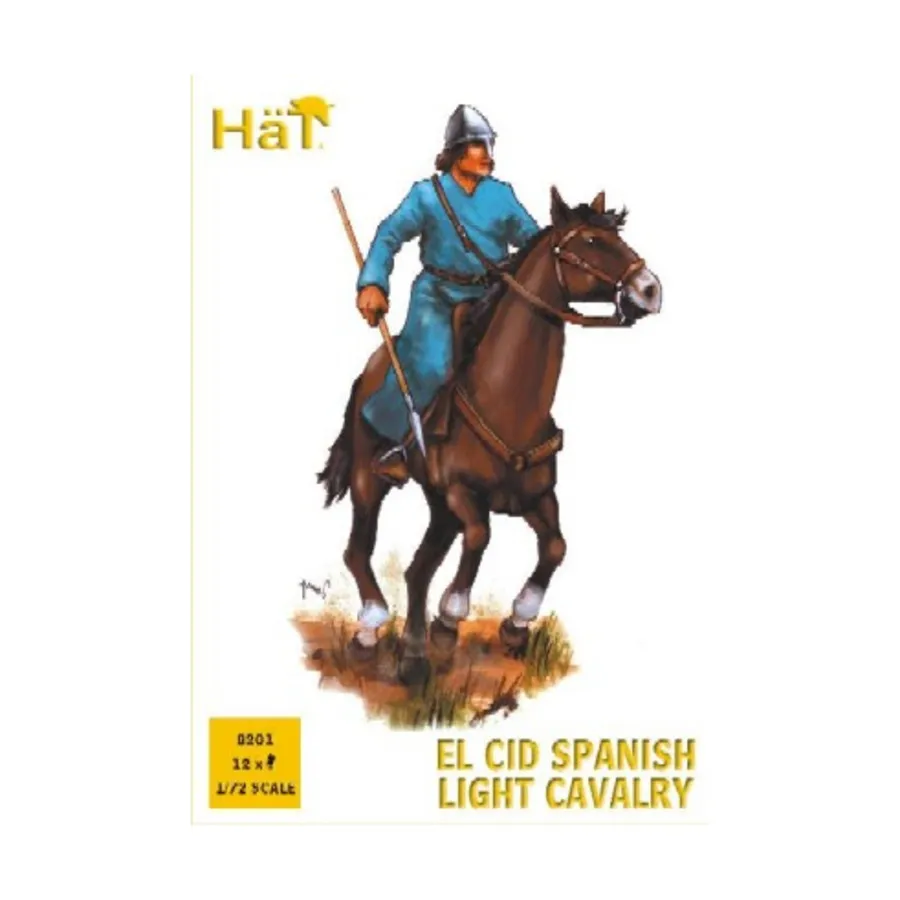 Эль Сид Испанская легкая кавалерия, Historical Plastic Military Figures - Medieval (1:72) (Hat Industries)
Эль Сид Испанская легкая кавалерия, Historical Plastic Military Figures - Medieval (1:72) (Hat Industries)