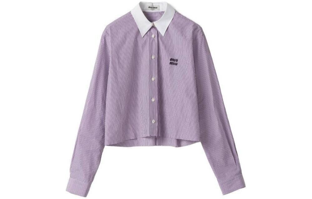 Рубашка женская фиолетовая Miu Miu
Рубашка женская фиолетовая Miu Miu