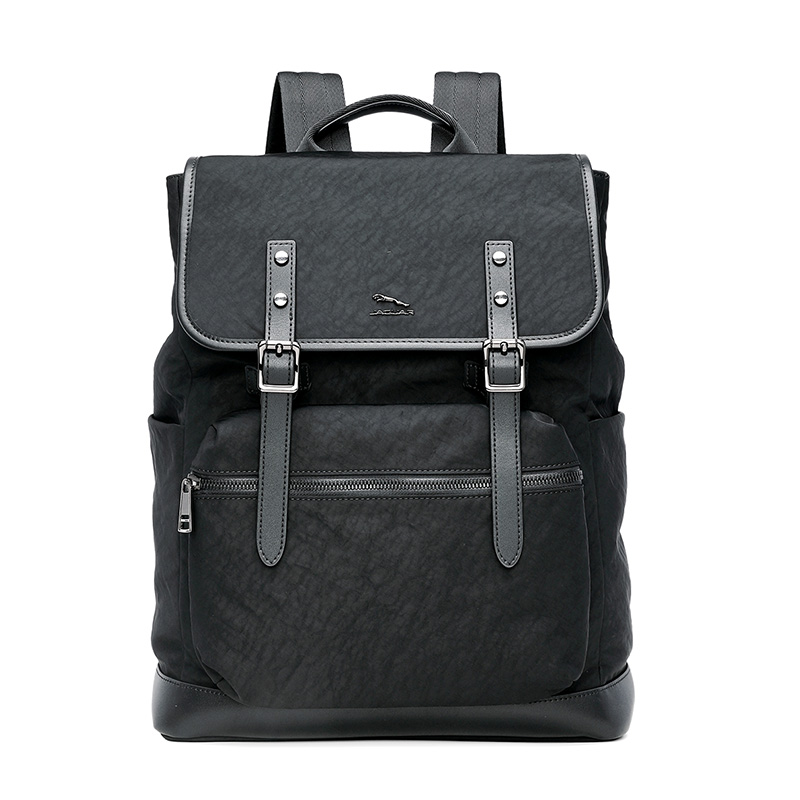 JAGUAR Большой черный рюкзак из ткани для мужчин, Black
JAGUAR Большой черный рюкзак из ткани для мужчин, Black