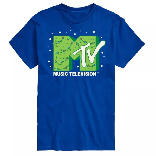 Футболка с логотипом MTV «Большая и высокая рождественская елка» Licensed Character, синий
Футболка с логотипом MTV «Большая и высокая рождественская елка» Licensed Character, синий