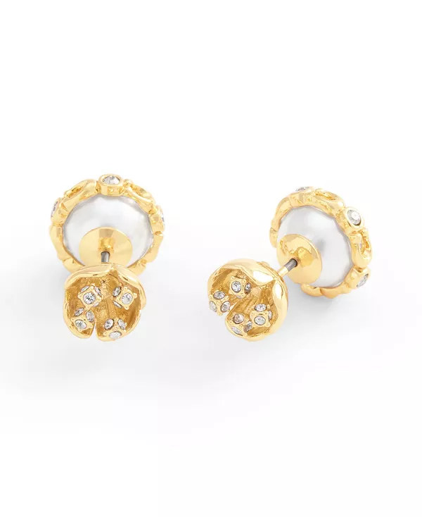 Серьги-Карандаши с цветочным узором и культивированным жемчугом в форме круга Coach, gold
Серьги-Карандаши с цветочным узором и культивированным жемчугом в форме круга Coach, gold