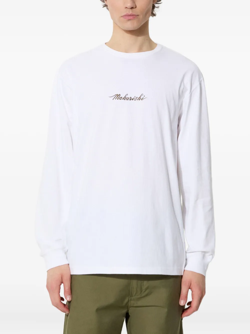 Толстовка с длинными рукавами и вышивкой «Дракон Бамбук» Maharishi, белый
Толстовка с длинными рукавами и вышивкой «Дракон Бамбук» Maharishi, белый