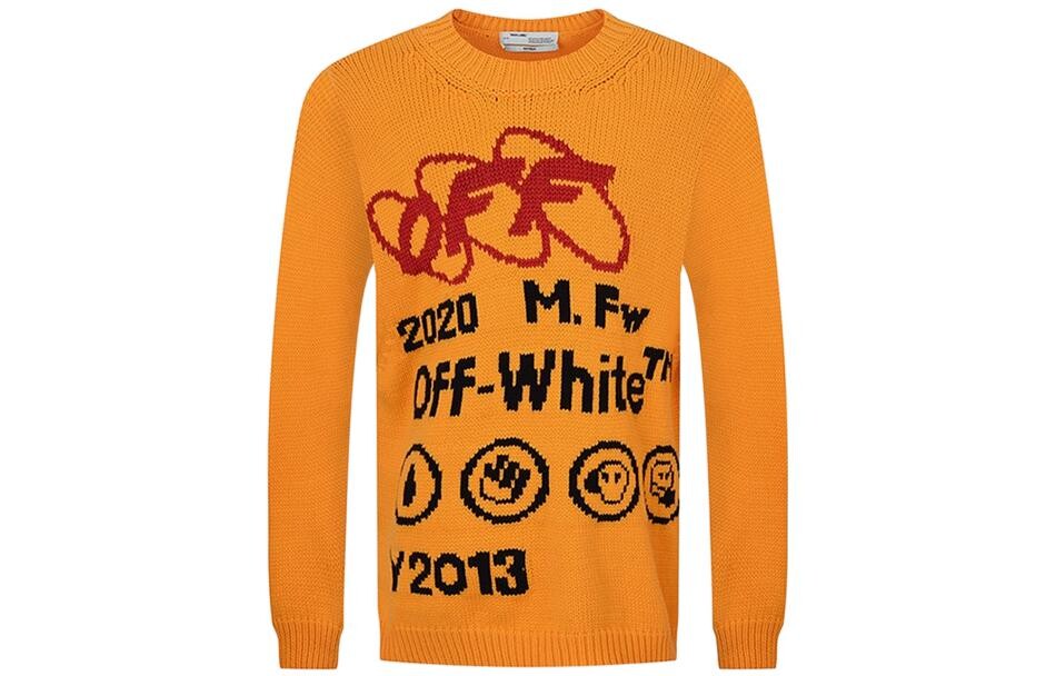 Свитер мужской Off-White, оранжевый
Свитер мужской Off-White, оранжевый