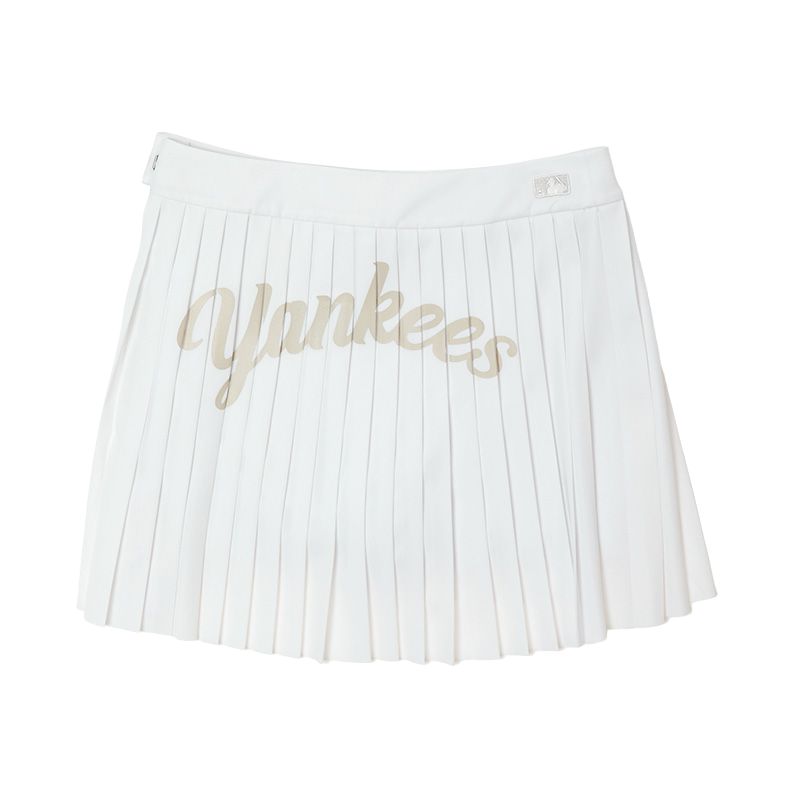 MLB Нью-Йорк Янкиз повседневная короткая юбка женская слоновая кость
MLB Нью-Йорк Янкиз повседневная короткая юбка женская слоновая кость