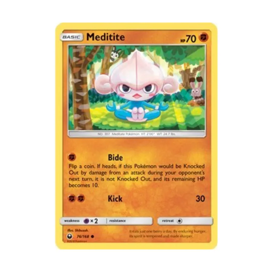 CCG Медитит (С) #76, Pokemon - SM - Celestial Storm - Singles
CCG Медитит (С) #76, Pokemon - SM - Celestial Storm - Singles