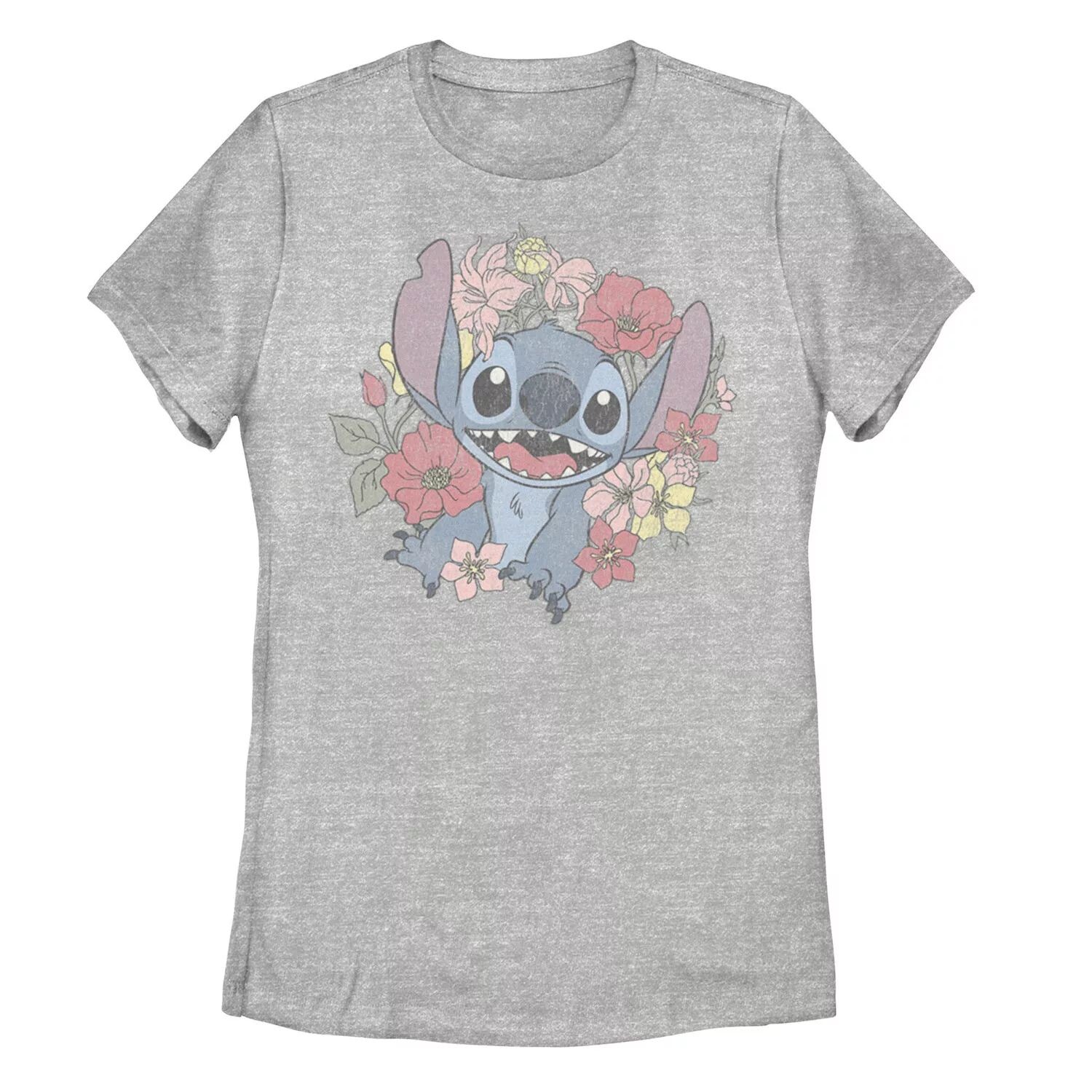 Детская футболка Disney Lilo & Stitch с цветочным венком и графическим рисунком Licensed Character 
Детская футболка Disney Lilo & Stitch с цветочным венком и графическим рисунком Licensed Character