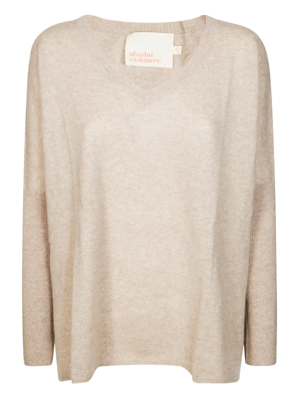 Вязаный джемпер с V-образным вырезом Camille Absolut Cashmere, нейтральный
Вязаный джемпер с V-образным вырезом Camille Absolut Cashmere, нейтральный