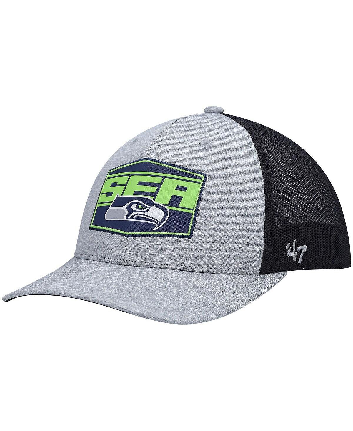 Мужская шапка мотиватора Seattle Seahawks темно-серого цвета и темно-синего цвета '47 Brand
Мужская шапка мотиватора Seattle Seahawks темно-серого цвета и темно-синего цвета '47 Brand