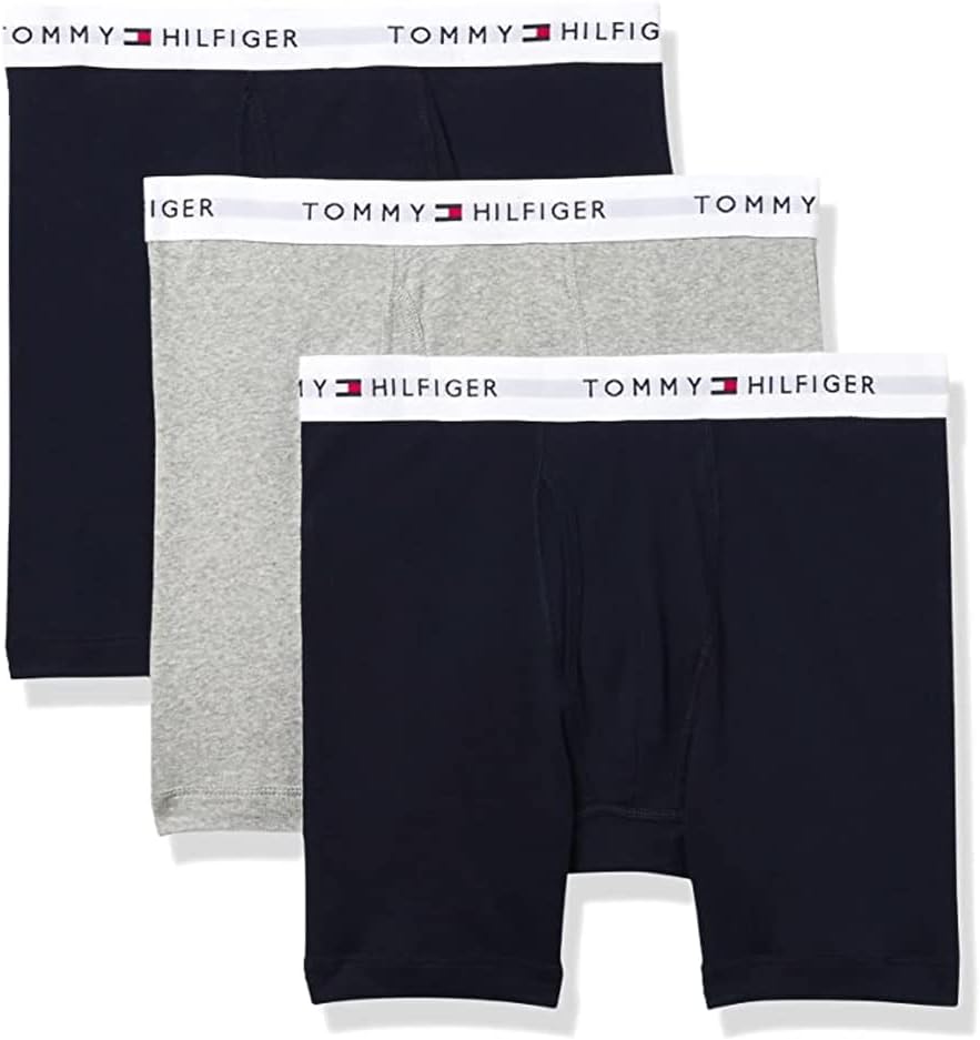 Мужское нижнее белье Tommy Hilfiger, классические хлопковые трусы-боксеры, Multi
Мужское нижнее белье Tommy Hilfiger, классические хлопковые трусы-боксеры, Multi