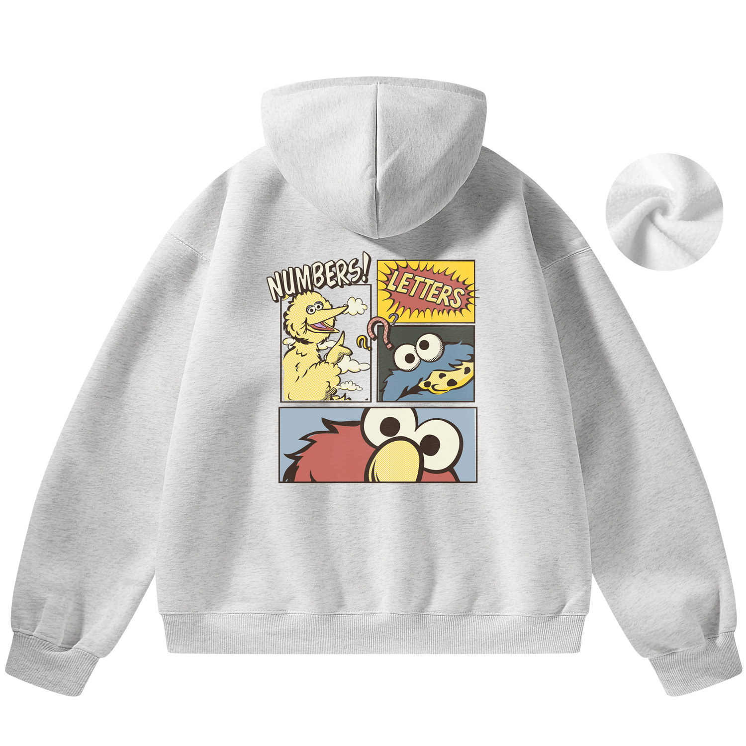 Унисекс свитшот SESAME STREET, белый
Унисекс свитшот SESAME STREET, белый