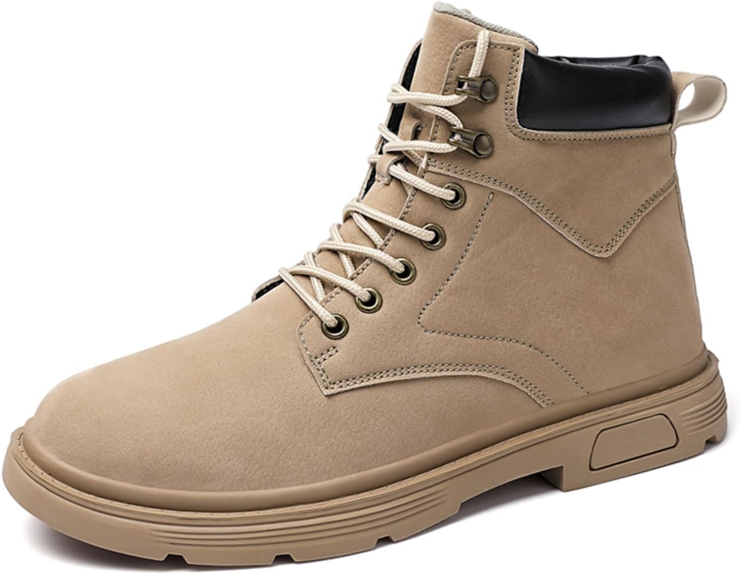 Ботинки для походов Kelibasi с шнуровкой для мужчин, верх из замши, противоскользящая резиновая подошва и металлические люверсы для активного отдыха и повседневной носки, хаки
Ботинки для походов Kelibasi с шнуровкой для мужчин, верх из замши, противоскользящая резиновая подошва и металлические люверсы для активного отдыха и повседневной носки, хаки