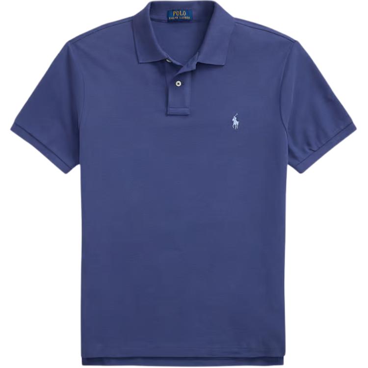 Прямая поло с вышитым логотипом Polo Ralph Lauren, синий
Прямая поло с вышитым логотипом Polo Ralph Lauren, синий
