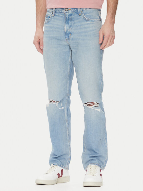 Джинсы прямого кроя West 112363966 Lee, синий
Джинсы прямого кроя West 112363966 Lee, синий