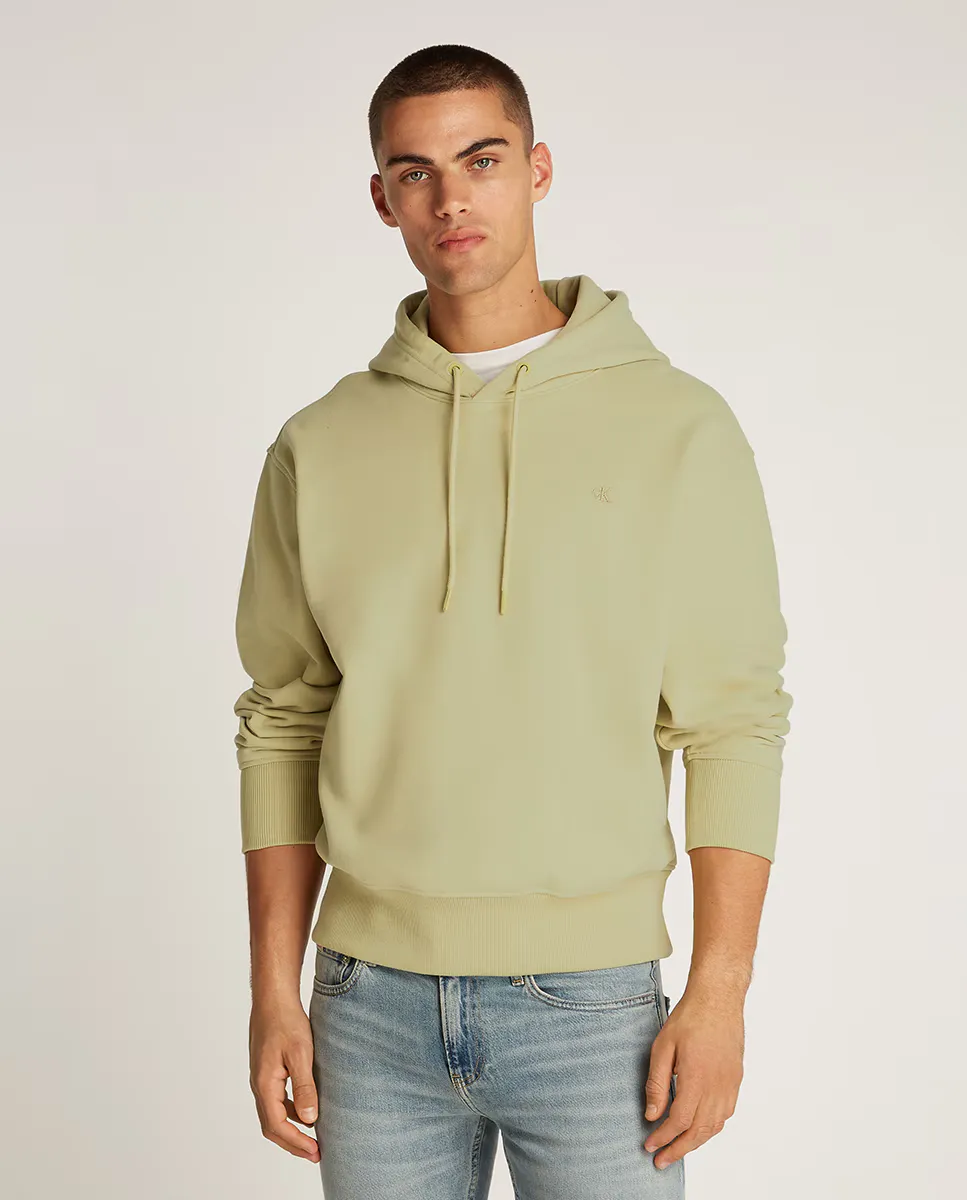 Мужская толстовка с капюшоном и вышитым логотипом Calvin Klein Jeans, светло-зеленый
Мужская толстовка с капюшоном и вышитым логотипом Calvin Klein Jeans, светло-зеленый