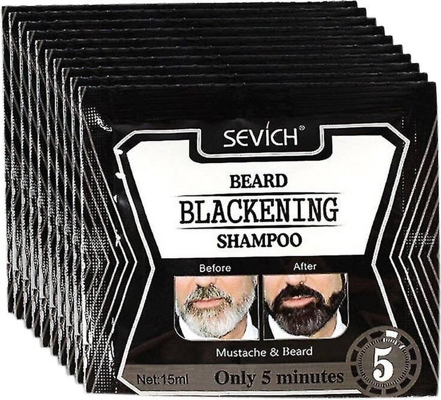 Шампунь для чернения бороды Sevich Beard Blackening Shampoo, шампунь для окрашивания бороды, для седеющих волос, саше, 15 мл Inna marka
Шампунь для чернения бороды Sevich Beard Blackening Shampoo, шампунь для окрашивания бороды, для седеющих волос, саше, 15 мл Inna marka