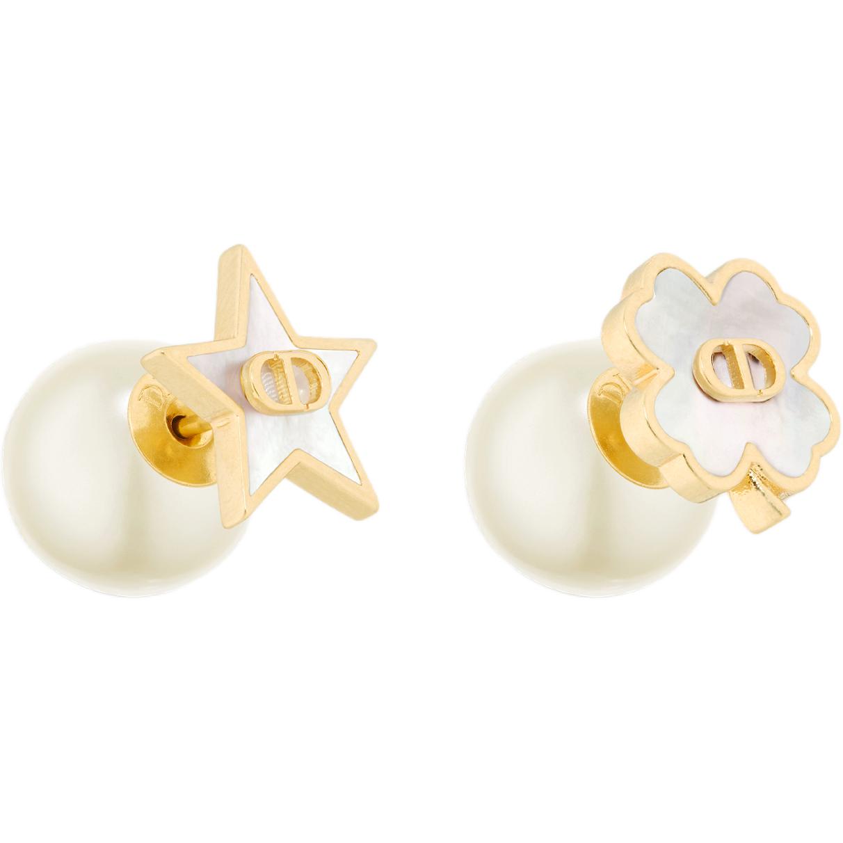 DIOR Золотые позолоченные металлические серьги Unisex Gold
DIOR Золотые позолоченные металлические серьги Unisex Gold