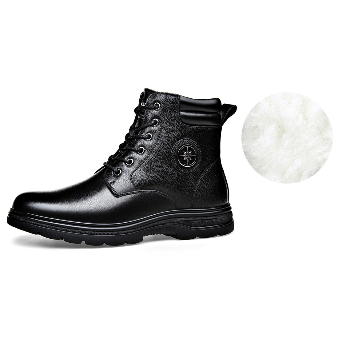 Ботинки Martin мужские черный Romon
Ботинки Martin мужские черный Romon