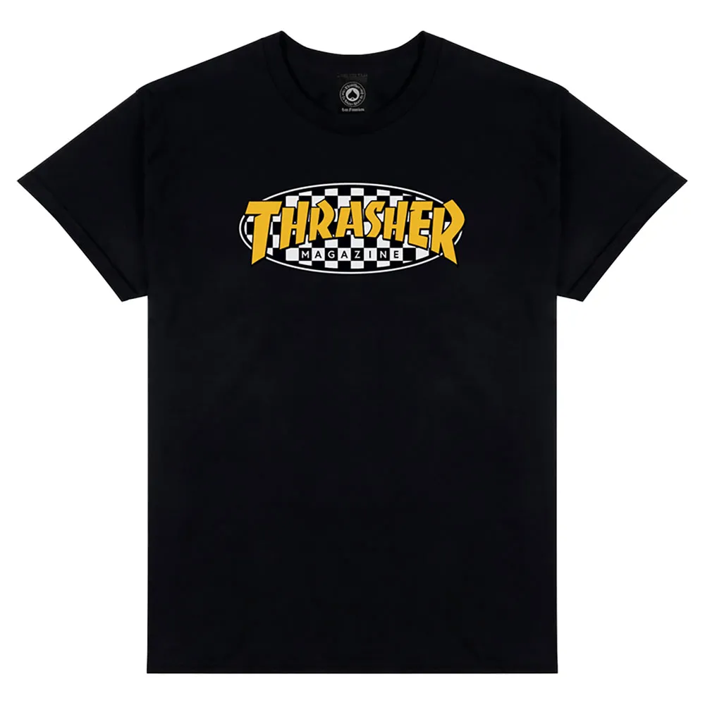 Футболка с коротким рукавом Thrasher Checkered oval, черный
Футболка с коротким рукавом Thrasher Checkered oval, черный