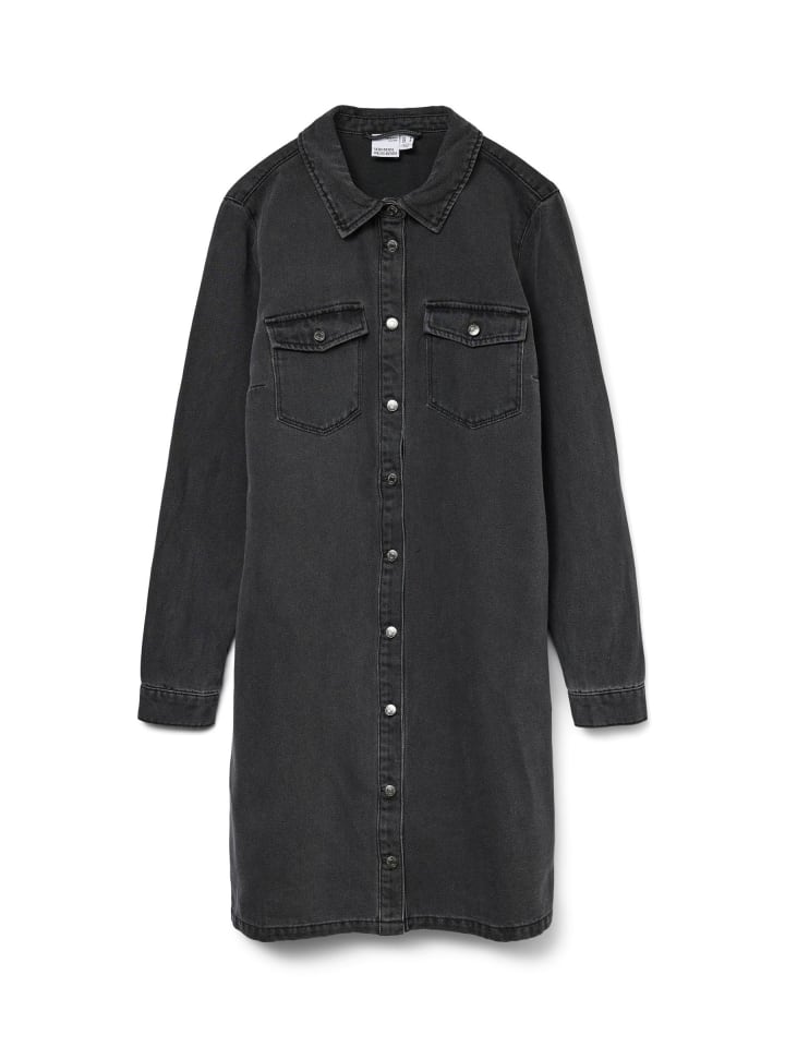 Платье до колена Vero Moda, черный деним
Платье до колена Vero Moda, черный деним