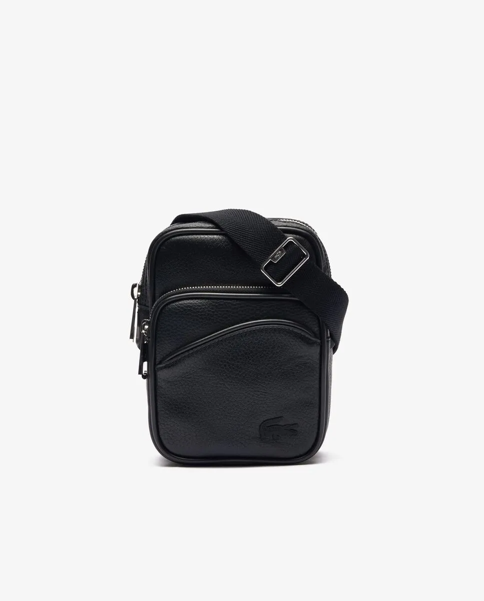 Маленький мужской ременный рюкзак Angy из зернистого материала Lacoste, черный
Маленький мужской ременный рюкзак Angy из зернистого материала Lacoste, черный