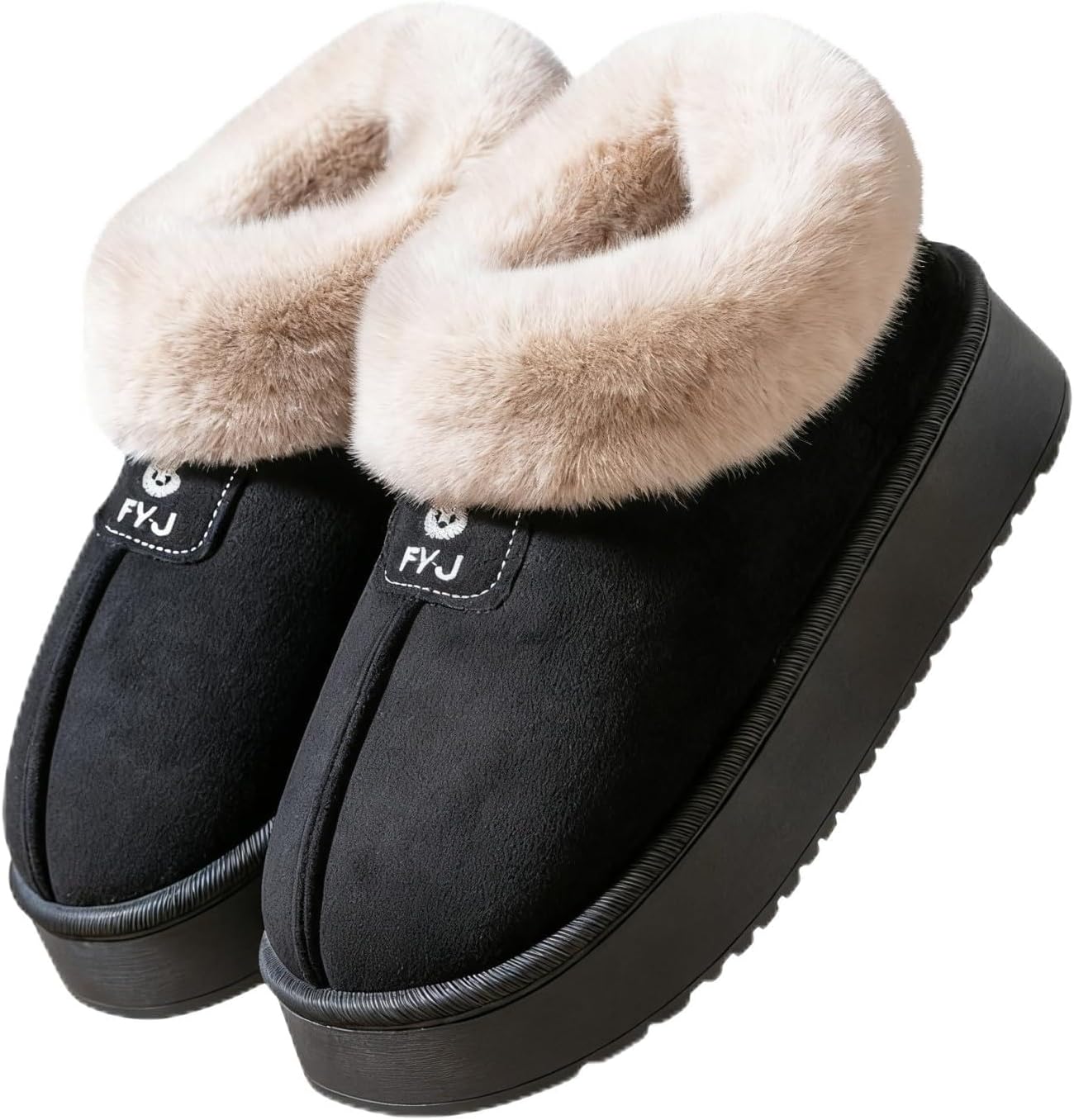 Зимние сапоги на платформе ZICKYO для женщин и мужчин, пушистые тапочки, мягкие мини-сапоги с стелькой из пены с эффектом памяти, унисекс, теплые зимние сабо из искусственного меха, мюли, черный
Зимние сапоги на платформе ZICKYO для женщин и мужчин, пушистые тапочки, мягкие мини-сапоги с стелькой из пены с эффектом памяти, унисекс, теплые зимние сабо из искусственного меха, мюли, черный
