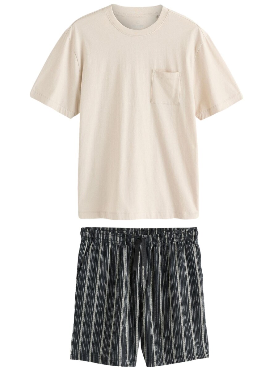 Короткая пижама Next, бежевый
Короткая пижама Next, бежевый