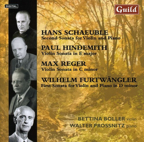 CD диск Schaeuble / Hindemith / Reger / Boller: Violin Sonatas
CD диск Schaeuble / Hindemith / Reger / Boller: Violin Sonatas