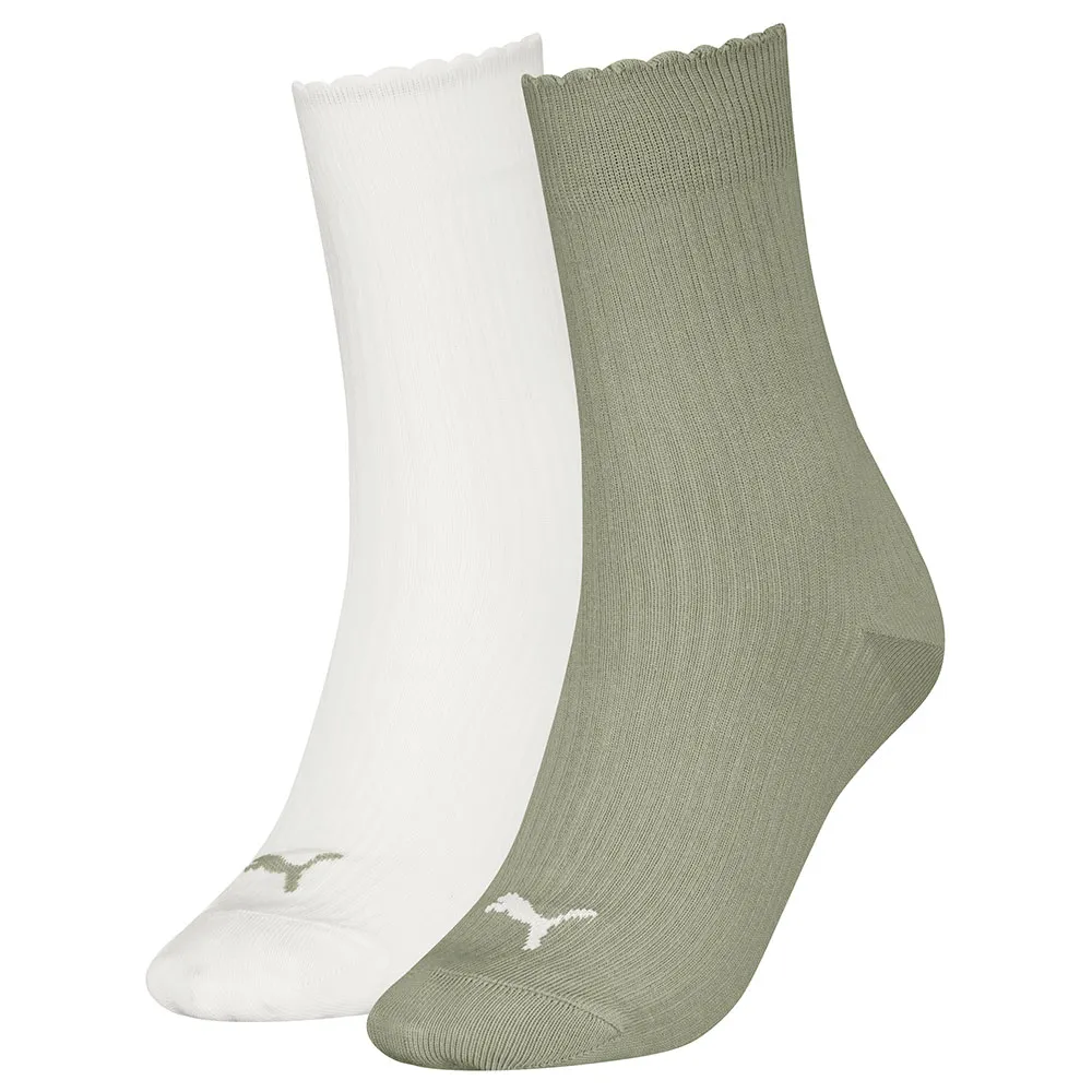 Носки 2 шт Puma Scallop Edge, зеленый
Носки 2 шт Puma Scallop Edge, зеленый