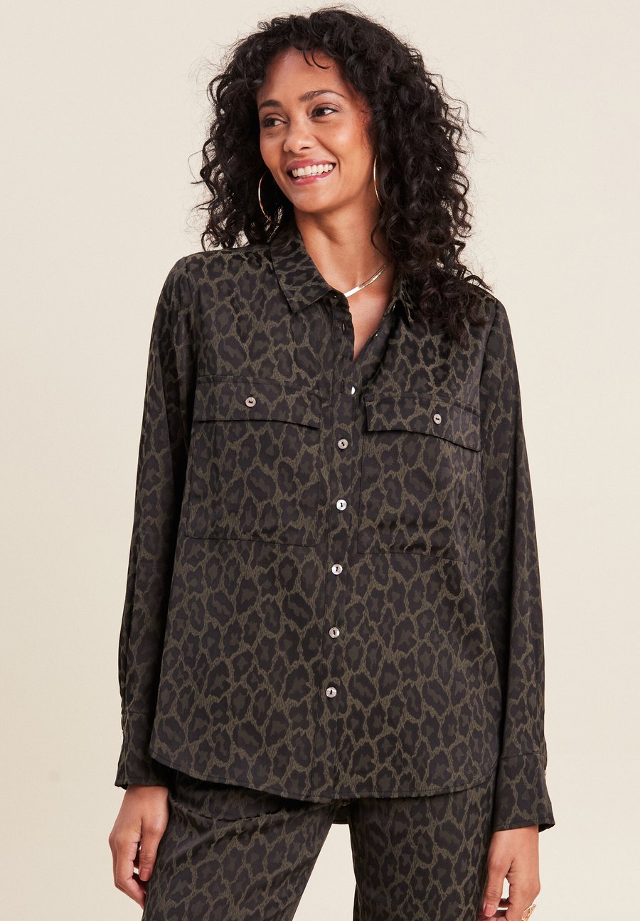 Блуза Breal Button-down blouse, Vert Kaki/Khaki
Блуза Breal Button-down blouse, Vert Kaki/Khaki