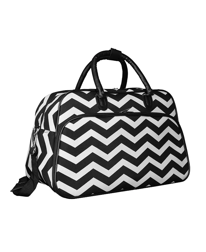 Шевронная дорожная сумка через плечо 21 дюйм World Traveler, мультиколор
Шевронная дорожная сумка через плечо 21 дюйм World Traveler, мультиколор