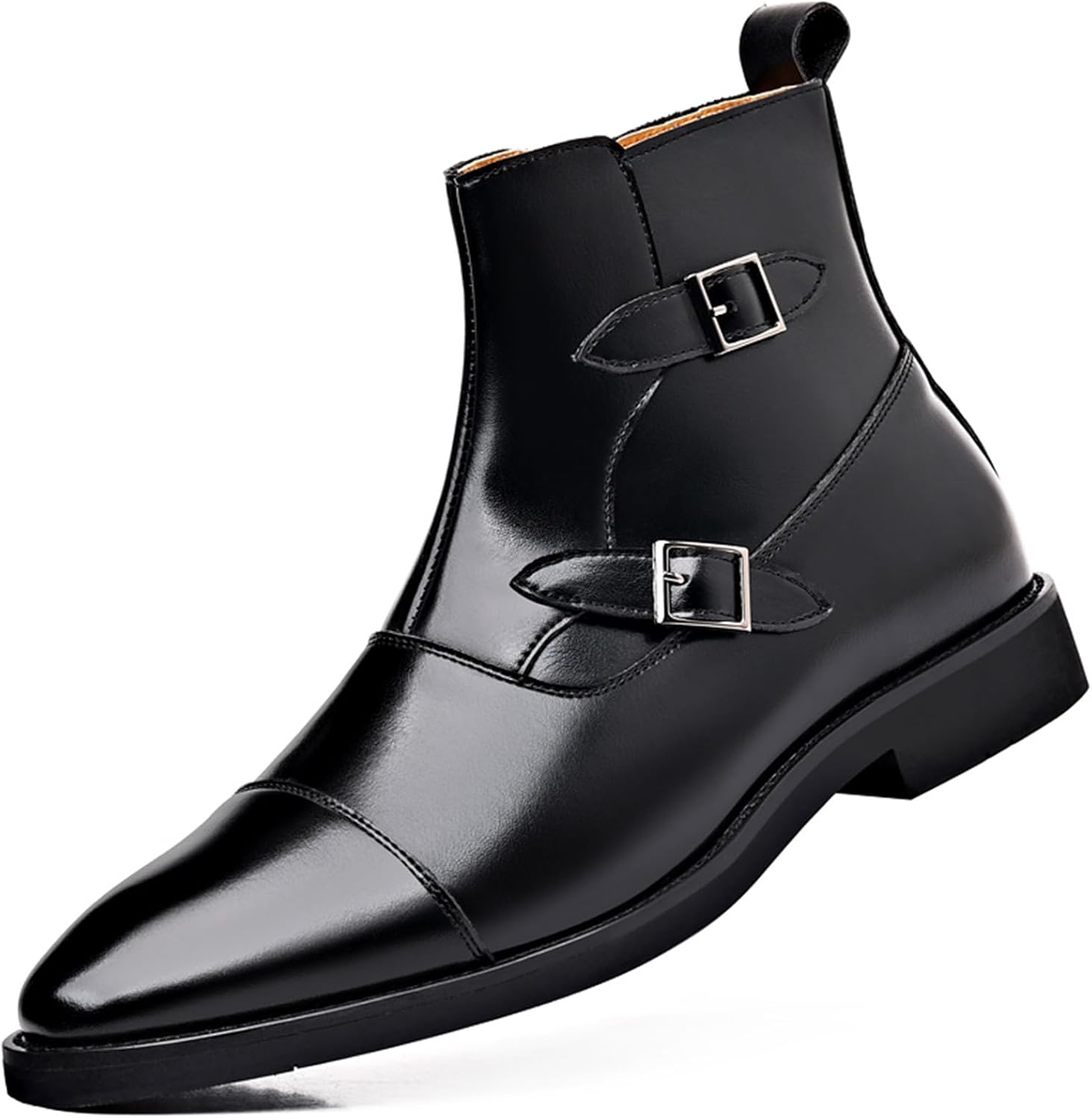 Мужские классические кожаные ботинки Abborora с боковой молнией, челси на щиколотку, заостренный носок, без шнуровки, чукка, модные, с низким каблуком, деловые ботинки челси, черный
Мужские классические кожаные ботинки Abborora с боковой молнией, челси на щиколотку, заостренный носок, без шнуровки, чукка, модные, с низким каблуком, деловые ботинки челси, черный