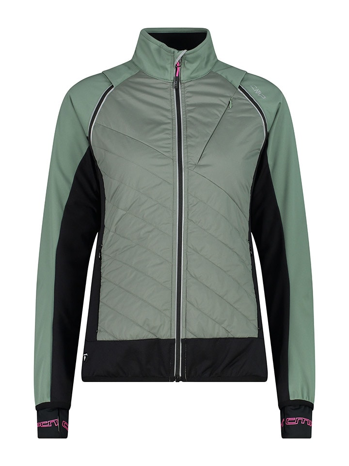 Функциональная куртка цвета хаки/черного CMP
Функциональная куртка цвета хаки/черного CMP