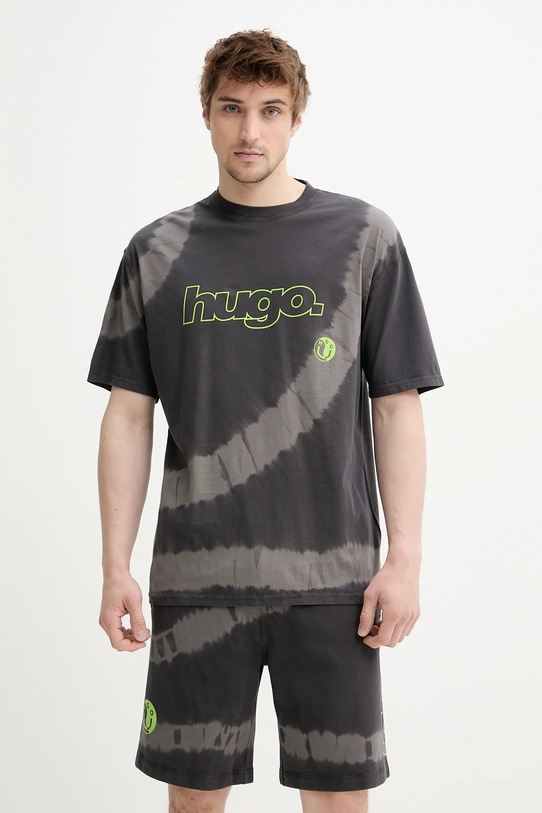 Хлопковая футболка Hugo Blue, серый
Хлопковая футболка Hugo Blue, серый
