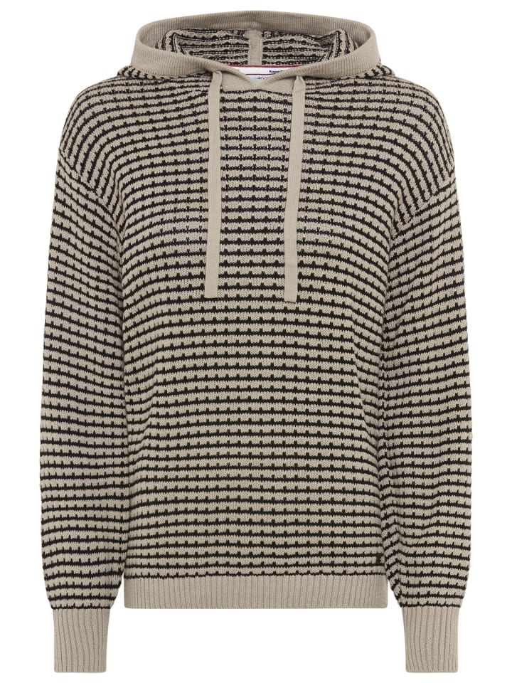 Kangaroos Черно-бежевый вязаный свитер
Kangaroos Черно-бежевый вязаный свитер