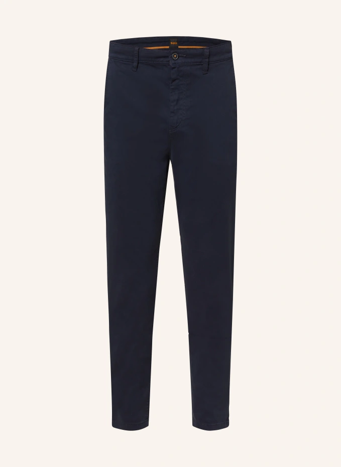 Зауженные брюки чиносы Boss, синий
Зауженные брюки чиносы Boss, синий