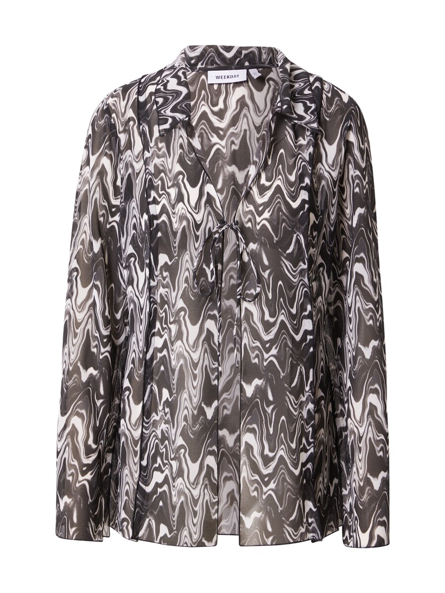 Блузка WEEKDAY Willow, черный
Блузка WEEKDAY Willow, черный