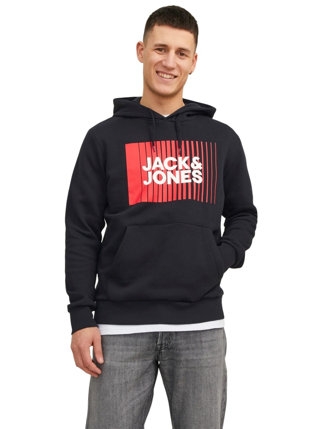 Толстовка Jack & Jones JJECORP LOGO, черный
Толстовка Jack & Jones JJECORP LOGO, черный