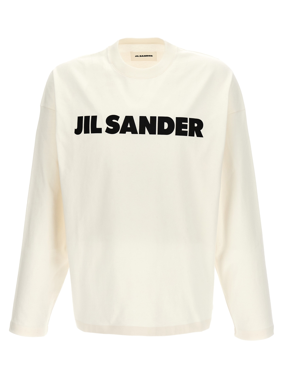 Футболка с принтом логотипа JIL SANDER, белый/черный
Футболка с принтом логотипа JIL SANDER, белый/черный
