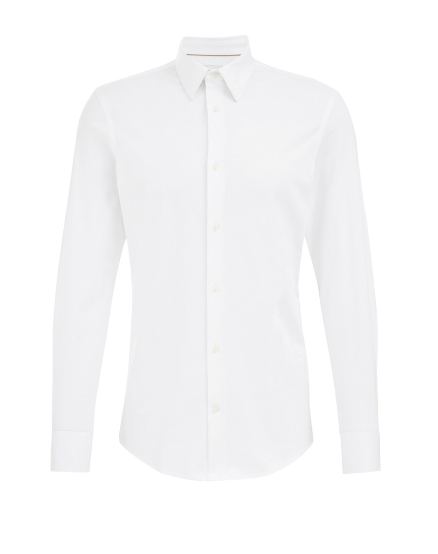 Рубашка Slim Fit на пуговицах WE Fashion, белый
Рубашка Slim Fit на пуговицах WE Fashion, белый