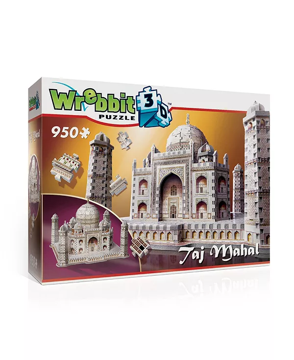 Пазл Тадж Махал 3d - 950 деталей Wrebbit, white
Пазл Тадж Махал 3d - 950 деталей Wrebbit, white