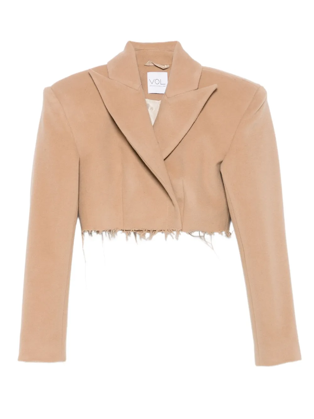 Укороченный блейзер с бахромой Vestiaire D'Un Oiseau Libre, нейтральный
Укороченный блейзер с бахромой Vestiaire D'Un Oiseau Libre, нейтральный