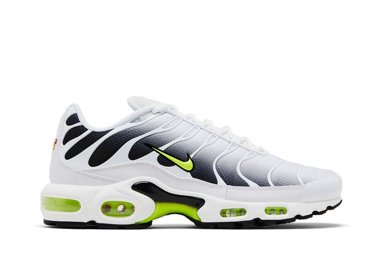 Кроссовки Air Max Plus 'White Black Volt', белый
Кроссовки Air Max Plus 'White Black Volt', белый