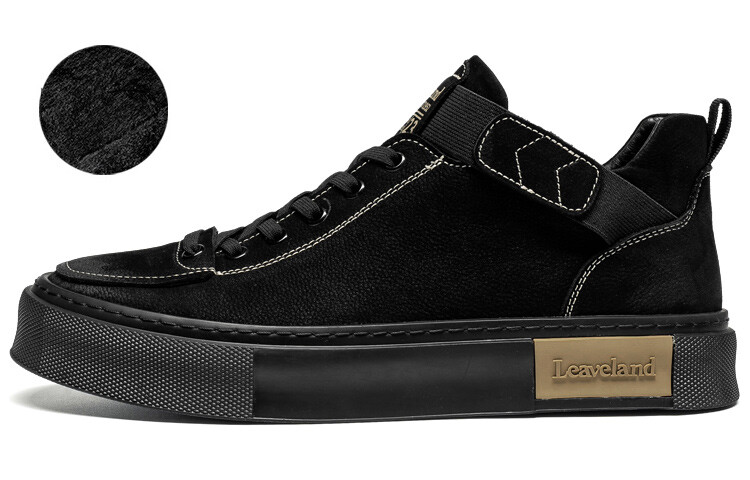 Кеды мужские, обувь для скейтбординга низкая черный Leaveland
Кеды мужские, обувь для скейтбординга низкая черный Leaveland