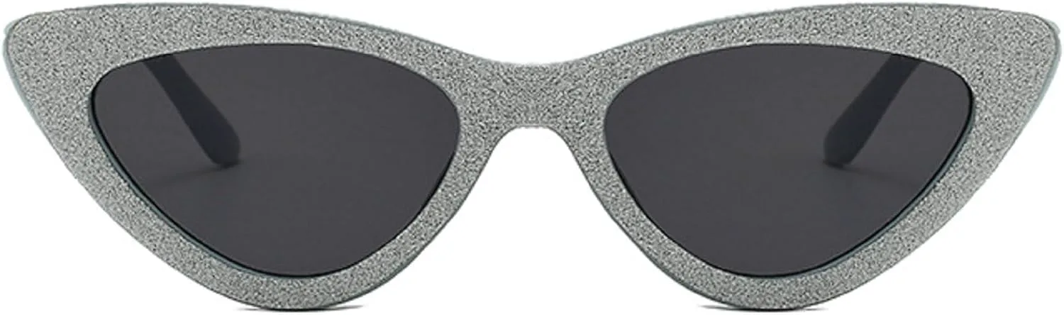 Женские солнцезащитные очки «кошачий глаз» с блестками, 2024 год, роскошный дизайн, винтажная маленькая оправа, солнцезащитные очки для женщин mincl, Gray
Женские солнцезащитные очки «кошачий глаз» с блестками, 2024 год, роскошный дизайн, винтажная маленькая оправа, солнцезащитные очки для женщин mincl, Gray