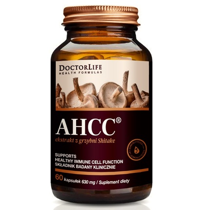 Ahcc экстракт гриба шиитаке 630 мг пищевая добавка - 60 капсул Doctor Life
Ahcc экстракт гриба шиитаке 630 мг пищевая добавка - 60 капсул Doctor Life