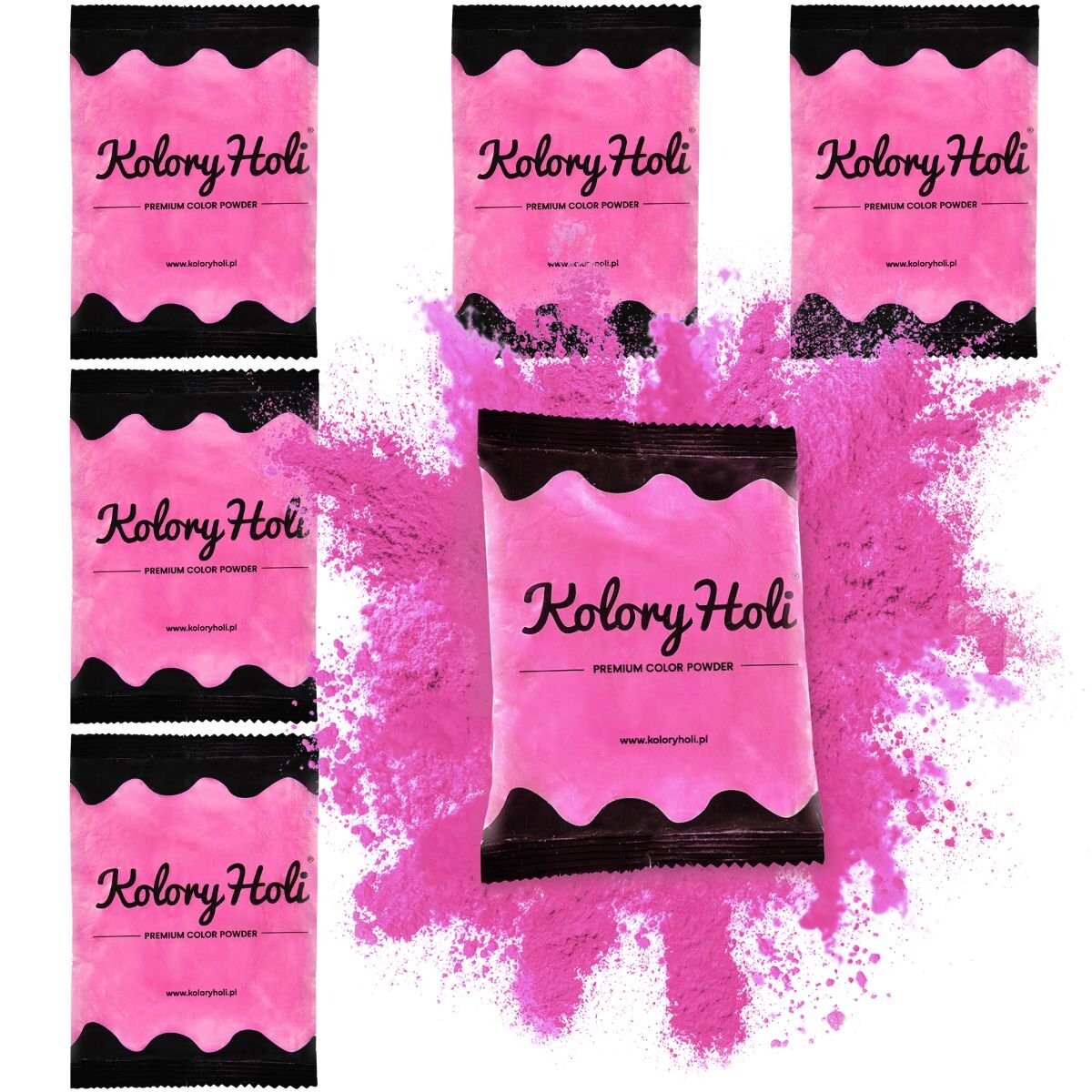 Holi Colors, Цветная пудра Holi для Фестиваля красок, упаковка из 6 шт., Розовый УФ Kolory Holi
Holi Colors, Цветная пудра Holi для Фестиваля красок, упаковка из 6 шт., Розовый УФ Kolory Holi